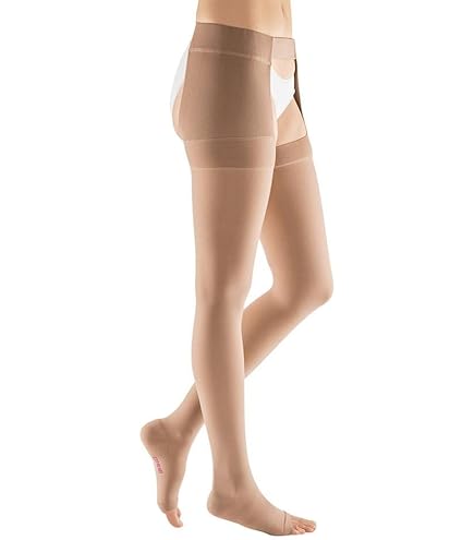 Amazon.com: Medi Plus Thigh High W/ Waist Attachment 20-30mmHg Amazon.com: Medi Plus Thigh High W/ Waist Attachment 20-30mmHg